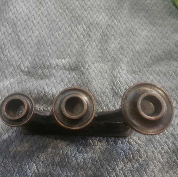 Vintage Copper Plated Russian Matryoshika Candlebra - Picture 5 of 8